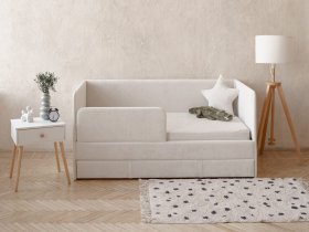 Диван-кровать Happy (айвори) в Чокурдахе - chokurdah.mebel-nsk.ru | фото