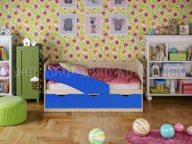 Кровать детская Бабочки 2,0 м в Чокурдахе - chokurdah.mebel-nsk.ru | фото