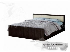 Кровать двуспальная 1,4м Фиеста (BTS) в Чокурдахе - chokurdah.mebel-nsk.ru | фото
