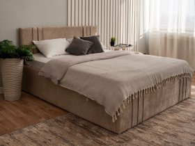 Кровать двуспальная 1,4м с подъем. мех. Леванте в Чокурдахе - chokurdah.mebel-nsk.ru | фото