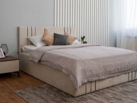 Кровать двуспальная 1,8м с подъем. мех. Леванте в Чокурдахе - chokurdah.mebel-nsk.ru | фото