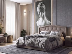 Кровать двуспальная 1,8м Верона-2 в Чокурдахе - chokurdah.mebel-nsk.ru | фото