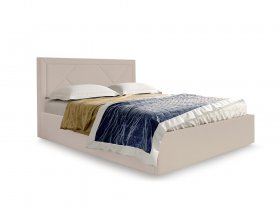 Кровать мягкая 1,6 Сиеста стандарт, вар.2 в Чокурдахе - chokurdah.mebel-nsk.ru | фото
