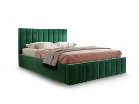 Кровать мягкая 1,6 Вена стандарт, вар.1 в Чокурдахе - chokurdah.mebel-nsk.ru | фото