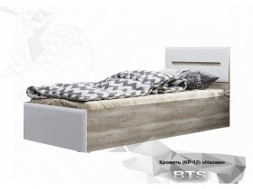Кровать односпальная Наоми КР-12 в Чокурдахе - chokurdah.mebel-nsk.ru | фото