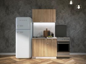 Кухонный гарнитур Ронда 1,0 м в Чокурдахе - chokurdah.mebel-nsk.ru | фото