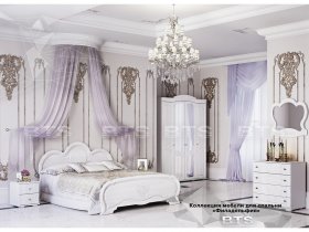 Модульная спальня «Филадельфия» в Чокурдахе - chokurdah.mebel-nsk.ru | фото