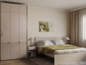 Модульная спальня Орма (МДФ) в Чокурдахе - chokurdah.mebel-nsk.ru | фото