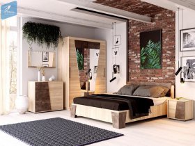 Модульная спальня Санремо в Чокурдахе - chokurdah.mebel-nsk.ru | фото