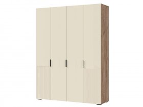 Шкаф четырехстворчатый (комби) Соната ШК-04 в Чокурдахе - chokurdah.mebel-nsk.ru | фото