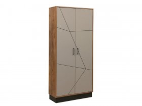 Шкаф двухстворчатый комбинированный для одежды Гамма  54.14 в Чокурдахе - chokurdah.mebel-nsk.ru | фото