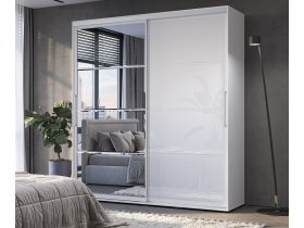 Шкаф-купе Крафт-6 2,0м (белый) в Чокурдахе - chokurdah.mebel-nsk.ru | фото